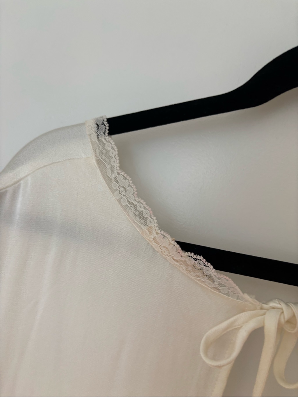 Vrg Grl Vintage Lover Tie Back Top - White — image 7 of 8